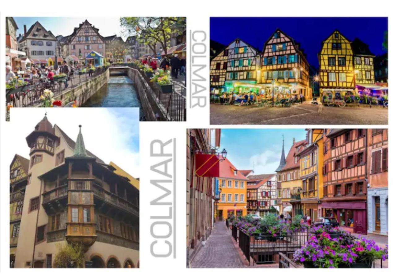 Thann Colmar - 1 Chambre - 5 Pers - Parking Eksteriør bilde