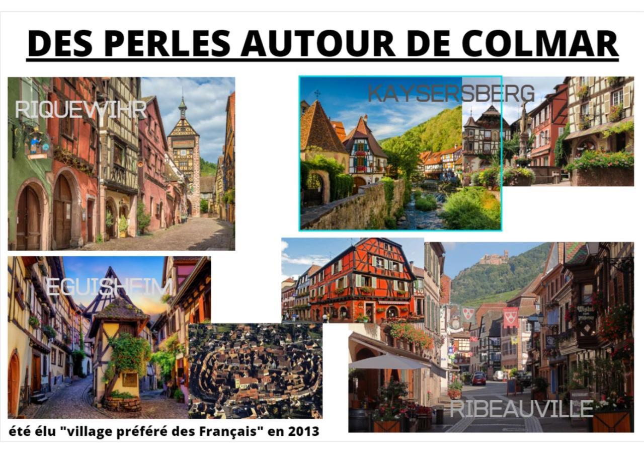 Thann Colmar - 1 Chambre - 5 Pers - Parking Eksteriør bilde